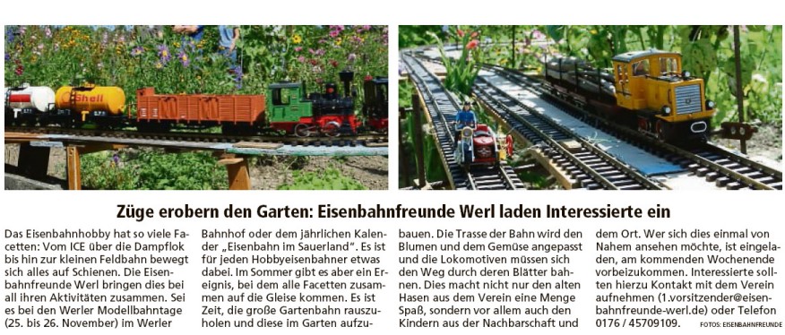 Soester Anzeiger 230801 Gartenbahn WEB