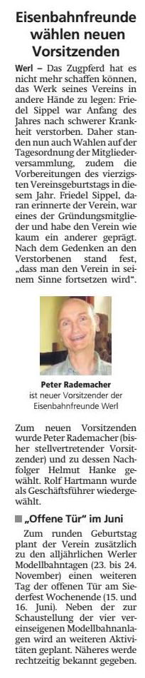 Neuer Vorstand SA12032019